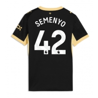 Manchester City Antoine Semenyo #42 Bortatröja Dam 2026-27 Kortärmad